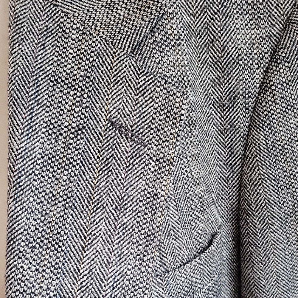 Vintage Haggar Imperial Gray Sport Coat Gentleman's Fit - Picture 2 of 9